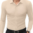 Henry | Elegant Slim-Fit Button-Up Shirt - Valereo