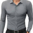 Henry | Elegant Slim-Fit Button-Up Shirt - Valereo