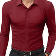 Henry | Elegant Slim-Fit Button-Up Shirt - Valereo