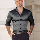 Henry | Refined Slim-Fit Button-Up Shirt - Valereo