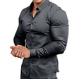 Henry | Refined Slim-Fit Button-Up Shirt - Valereo