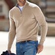 Phillip | Modern Ribbed Quarter-Zip Sweater