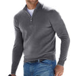 Phillip | Modern Ribbed Quarter-Zip Sweater