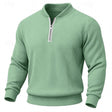 Bryson | Refined Ribbed Quarter-Zip Sweater
