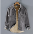 Jack | Casual Corduroy Fleece-Lined Shirt Jacket - Valereo