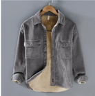Jack | Casual Corduroy Fleece-Lined Shirt Jacket - Valereo