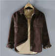 Jack | Casual Corduroy Fleece-Lined Shirt Jacket - Valereo