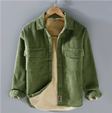 Jack | Casual Corduroy Fleece-Lined Shirt Jacket - Valereo