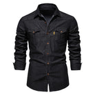 Jack | Casual Denim Pocket Shirt - Valereo