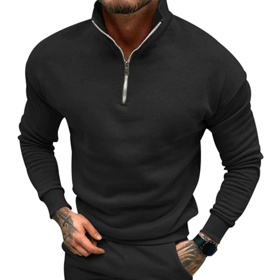 Jack | Casual Quarter-Zip Sweater - Valereo