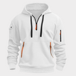 Jack | Modern Quarter-Zip Cargo Hoodie - Valereo
