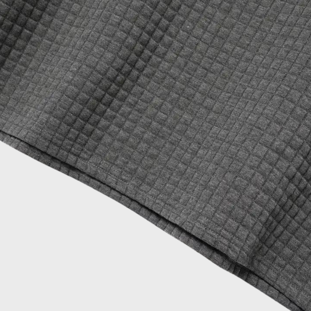 Jack | Modern Textured Contrast Polo Shirt - Valereo