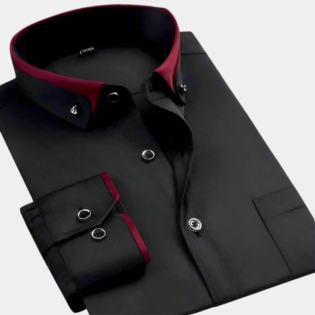 Jack | Refined Contrast-Collar Dress Shirt - Valereo