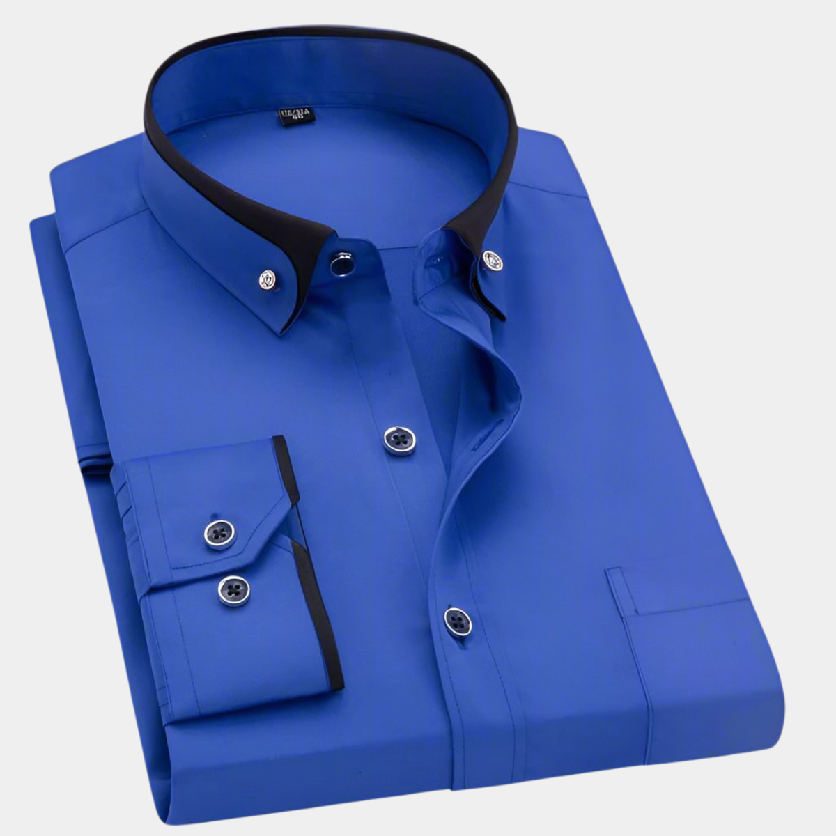 Jack | Refined Contrast-Collar Dress Shirt - Valereo