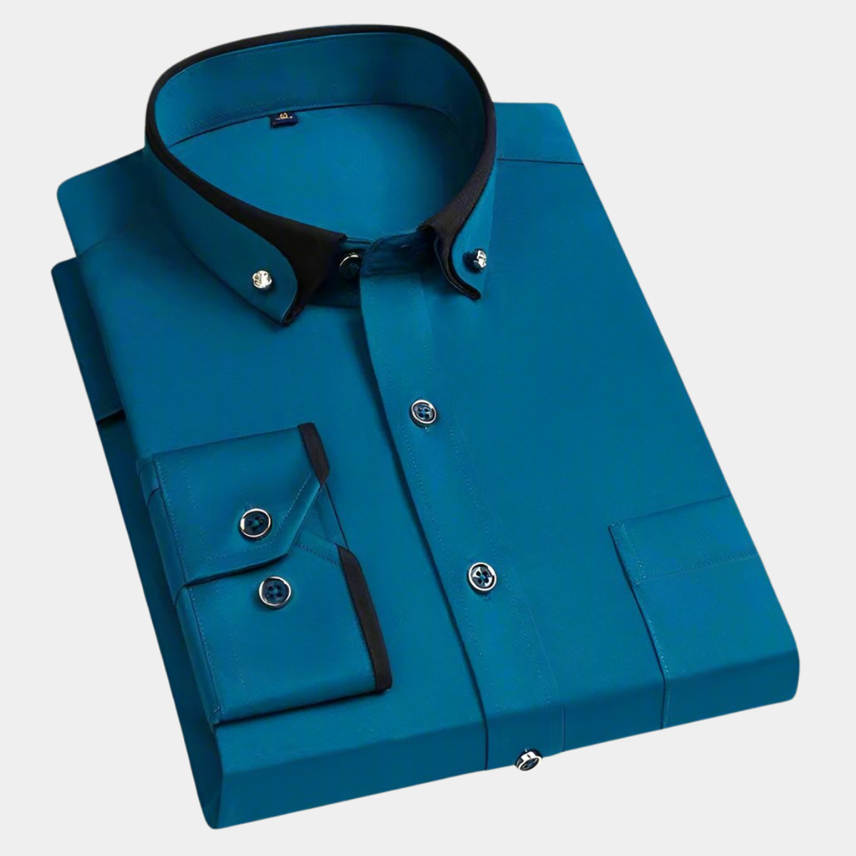 Jack | Refined Contrast-Collar Dress Shirt - Valereo