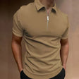 Jack | Stylish Zip Slim-Fit Polo Shirt - Valereo