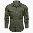 James | Casual Cargo Cotton Shirt - Valereo