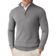 James | Classic Quarter-Zip Knit Sweater - Valereo