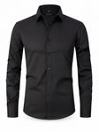 James | Elegant Slim-Fit Dress Shirt - Valereo