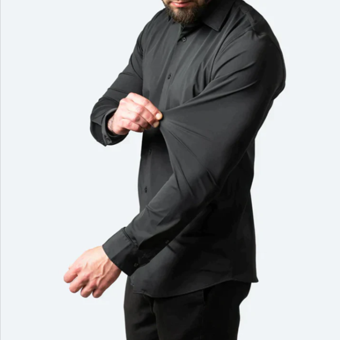 James | Elegant Slim-Fit Dress Shirt - Valereo