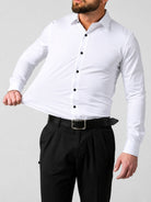 James | Elegant Slim-Fit Dress Shirt - Valereo