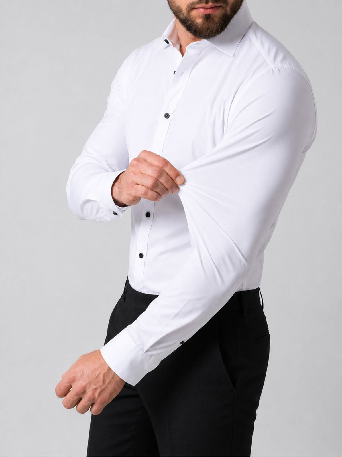 James | Elegant Slim-Fit Dress Shirt - Valereo