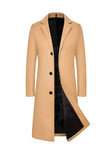 James | Elegant Wool Long Coat - Valereo