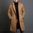 James | Elegant Wool Trench Coat - Valereo