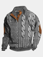 James | Refined Cable Knit Sweater - Valereo