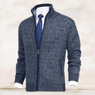 James | Refined Full-Zip Knit Cardigan - Valereo