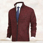 James | Refined Full-Zip Knit Cardigan - Valereo