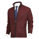 James | Refined Full-Zip Knit Cardigan - Valereo