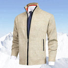 James | Refined Full-Zip Knit Cardigan - Valereo