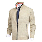 James | Refined Full-Zip Knit Cardigan - Valereo