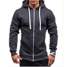 Jason | Casual Zip-Up Fleece Hoodie - Valereo