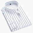 Jason | Refined Striped Button-Up Shirt - Valereo