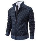 Jermaine | Cozy Diamond Knit Cardigan - Valereo