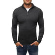 Jermaine | Modern Quarter-Zip Slim-Fit Sweater - Valereo