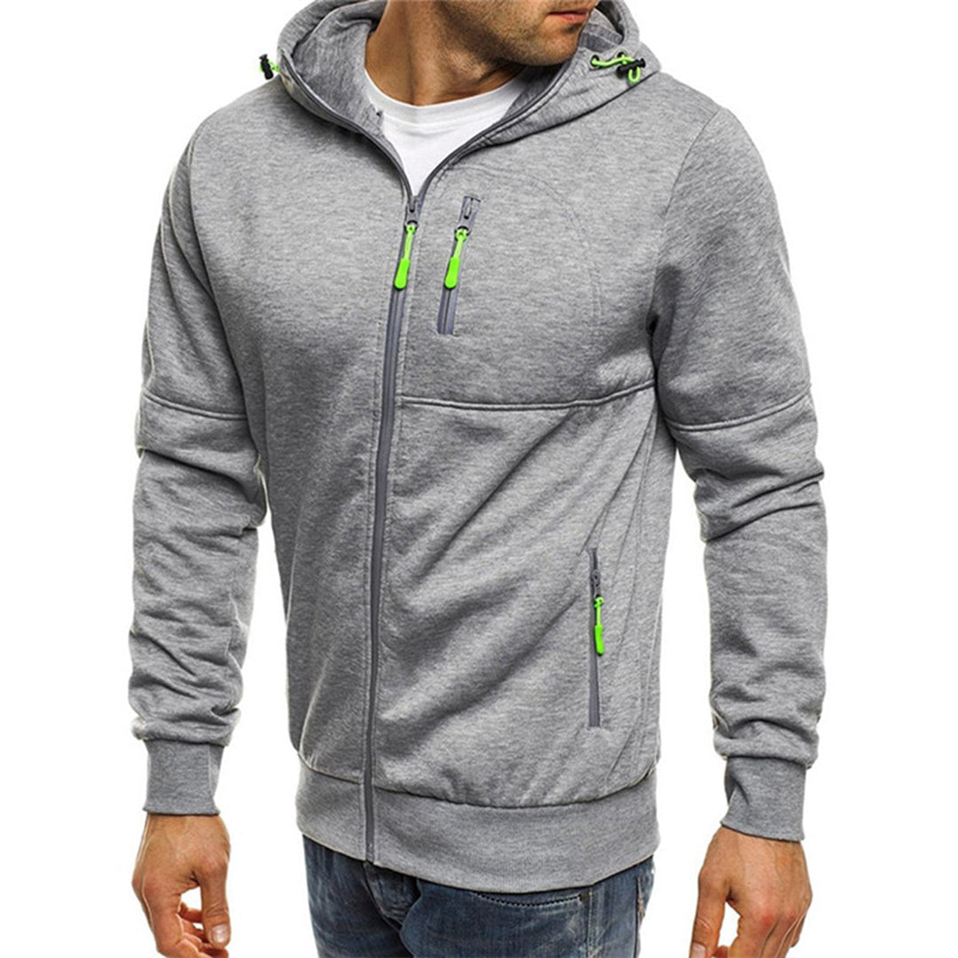 Jermaine | Modern Zip-Up Hoodie - Valereo