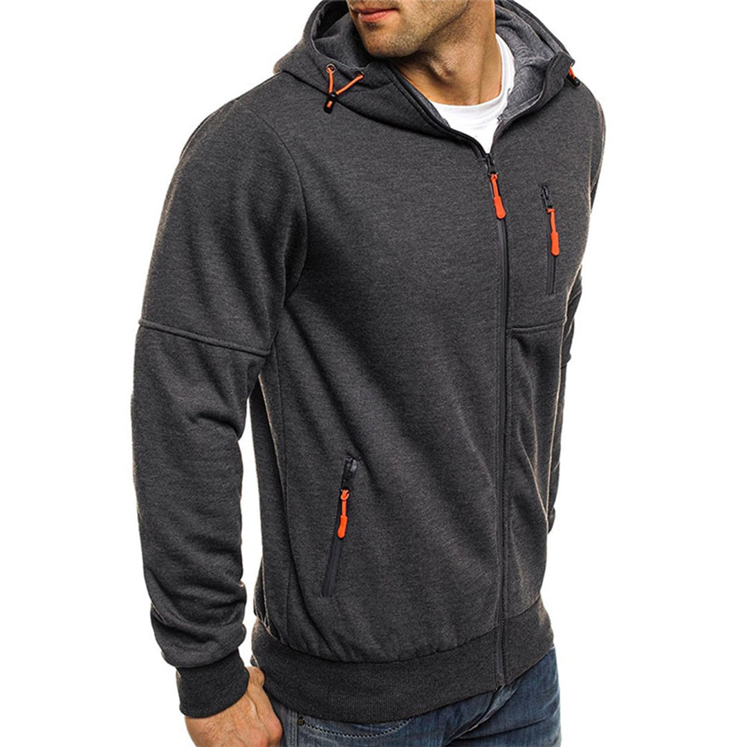 Jermaine | Modern Zip-Up Hoodie - Valereo