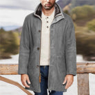 Jermaine | Premium Suede Sherpa-Collar Jacket - Valereo
