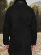 Jermaine | Premium Suede Sherpa-Collar Jacket - Valereo