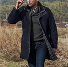Jermaine | Premium Suede Sherpa-Collar Jacket - Valereo