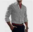 Jermaine | Refined Striped Button-Down Shirt - Valereo