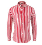 Jermaine | Refined Striped Button-Down Shirt - Valereo