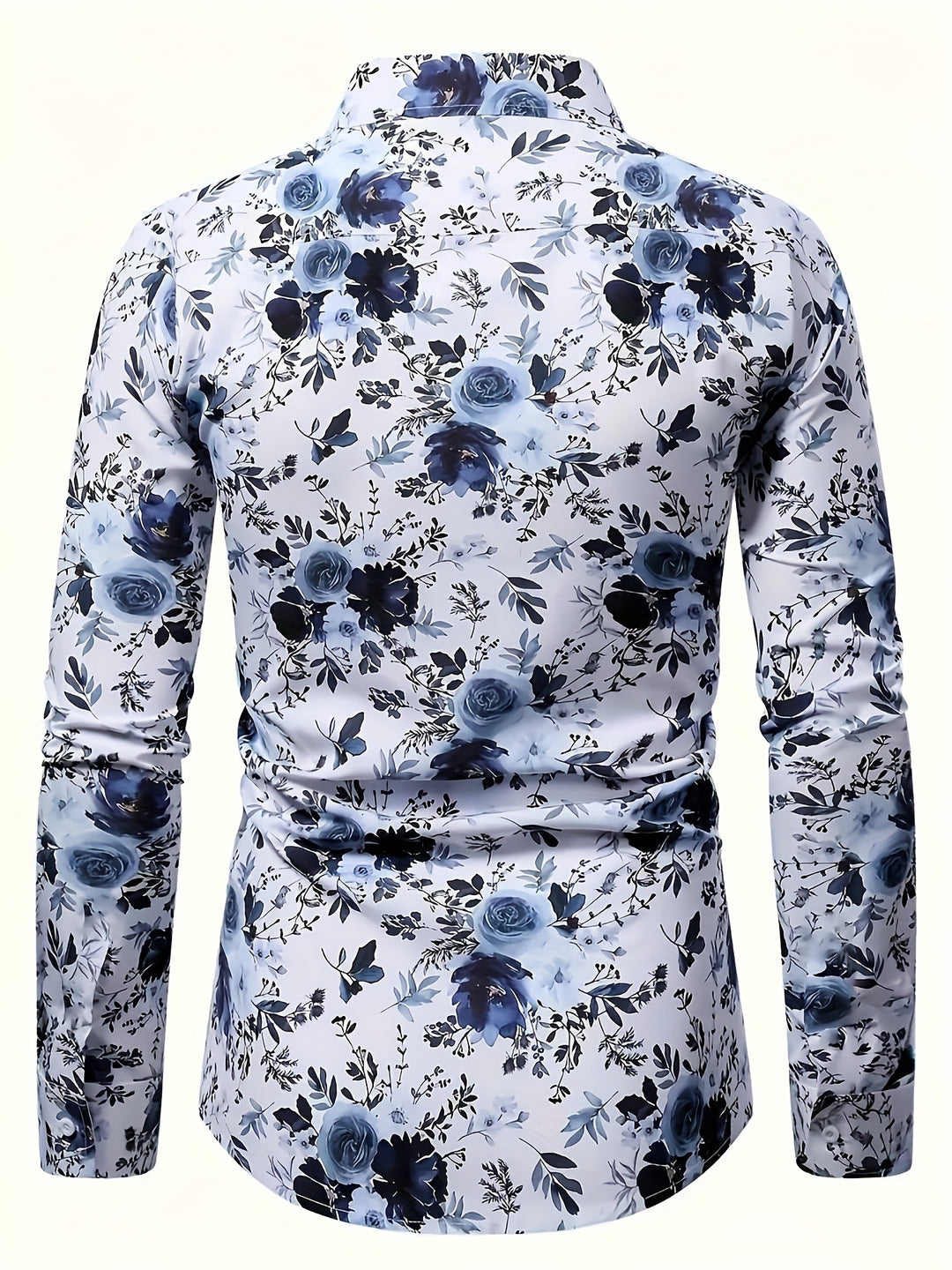 Jermaine | Stylish Floral Button-Up Shirt - Valereo