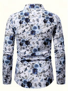 Jermaine | Stylish Floral Button-Up Shirt - Valereo
