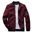 Jermaine | Stylish Zip-Up Bomber Jacket - Valereo