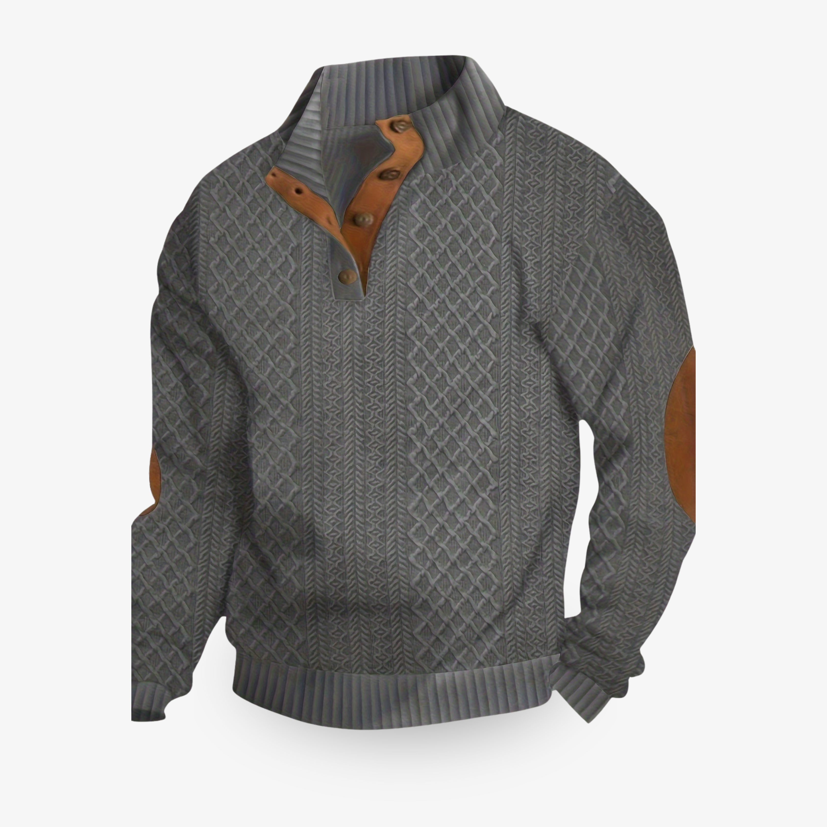 Jermaine | Timeless Cable Knit Sweater - Valereo