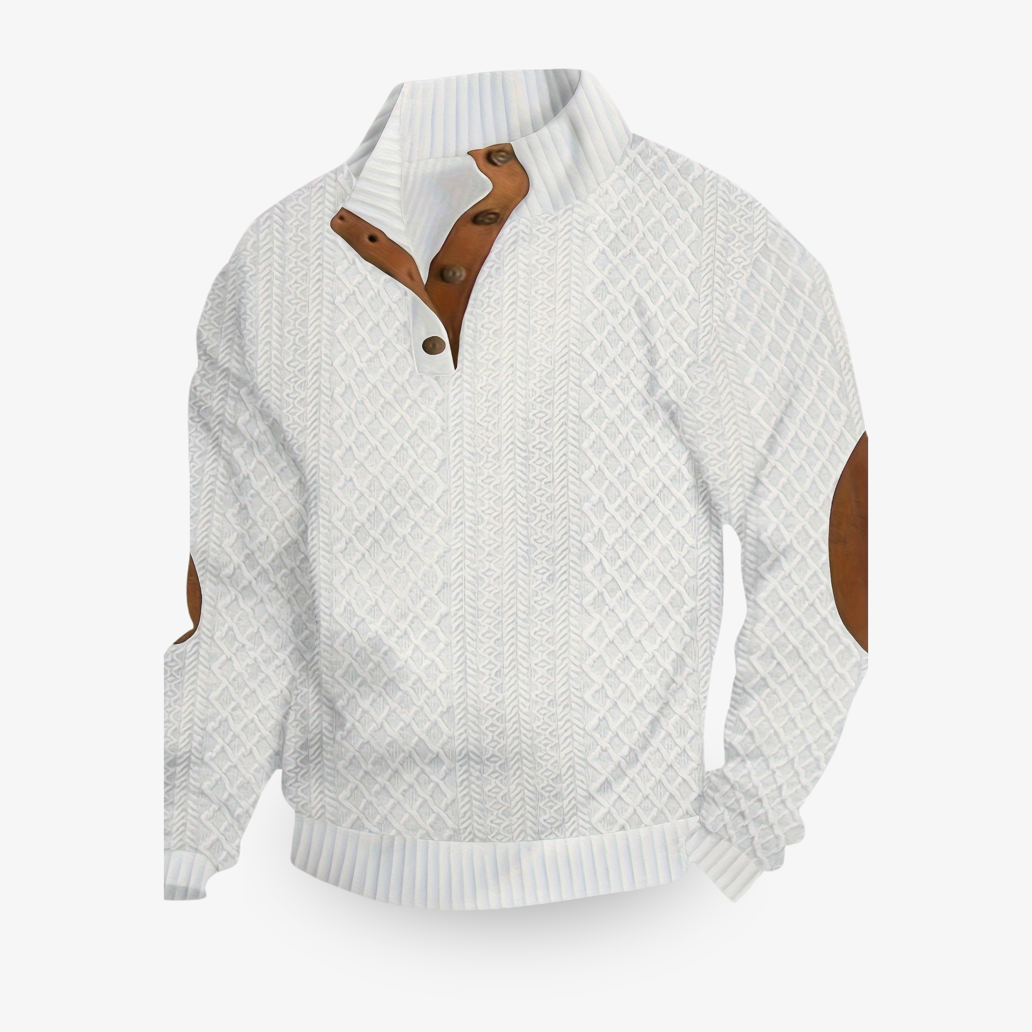 Jermaine | Timeless Cable Knit Sweater - Valereo
